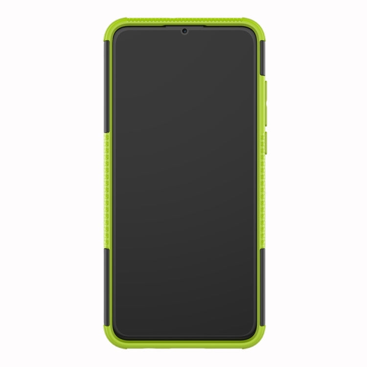 Tire Texture TPU+PC Shockproof Phone Case for Huawei P30 Lite / Nova 4e, with Holder, For Huawei P30 Lite