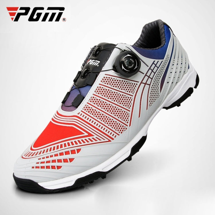 PGM Golf Knob Buckle Lace Sneakers Outdoor Sport Non-slip Shoes for Men, 39, 40, 41, 42, 43, 44