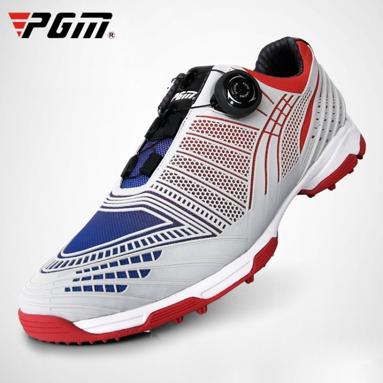 PGM Golf Knob Buckle Lace Sneakers Outdoor Sport Non-slip Shoes for Men, 39, 40, 41, 42, 43, 44
