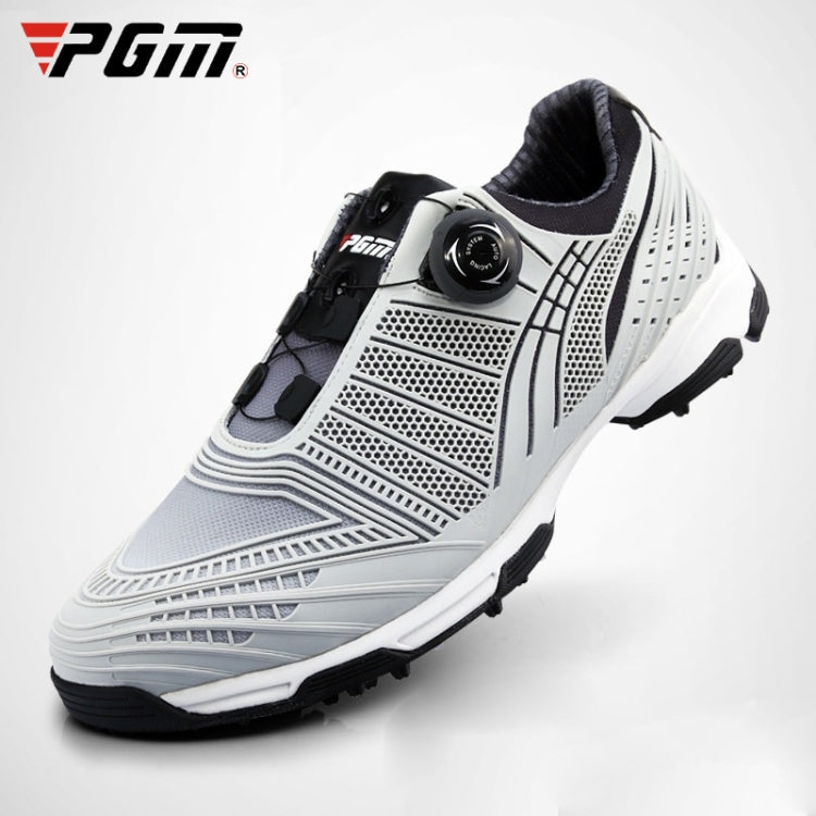PGM Golf Knob Buckle Lace Sneakers Outdoor Sport Non-slip Shoes for Men, 39, 40, 41, 42, 43, 44