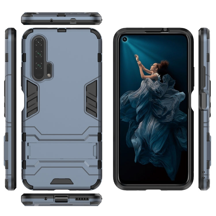 Shockproof PC + TPU Case for Huawei Honor 20 Pro, with Holder, For Honor 20 Pro