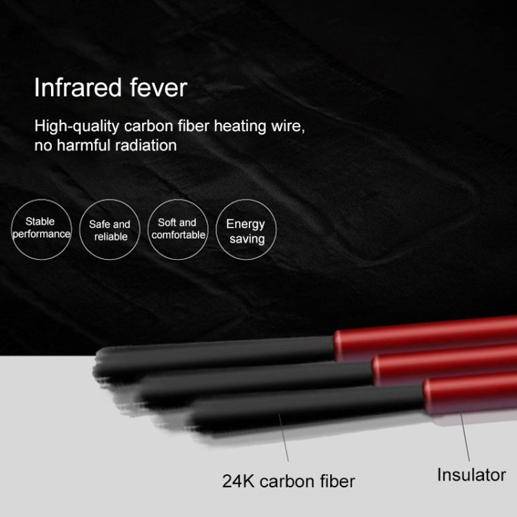 Men and Women Intelligent Constant Temperature USB Heating Hooded Cotton Clothing Warm Jacket, 7XL