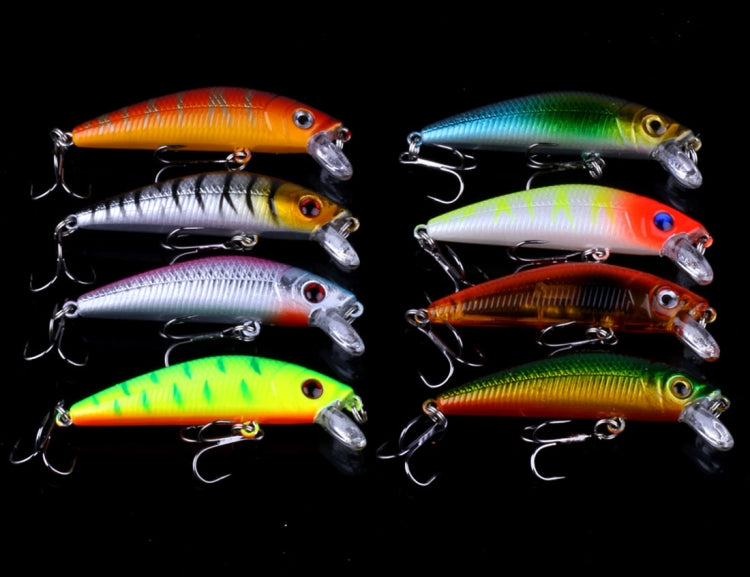 HENGJIA Set056 56 PCS Sequin Set Metal Sequins False Bait Fresh Sea Bass Fishing Bait Set, Length: 3 to 10cm, Bagged, Bagged