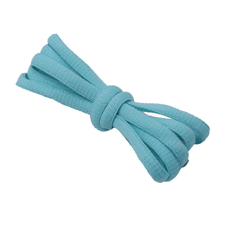 Kurojin Polyester Semi-Circular Shoelaces 6mm Wide Casual Shoes Sneakers Sports Shoes Canvas Shoes Tensile Strength 50N
