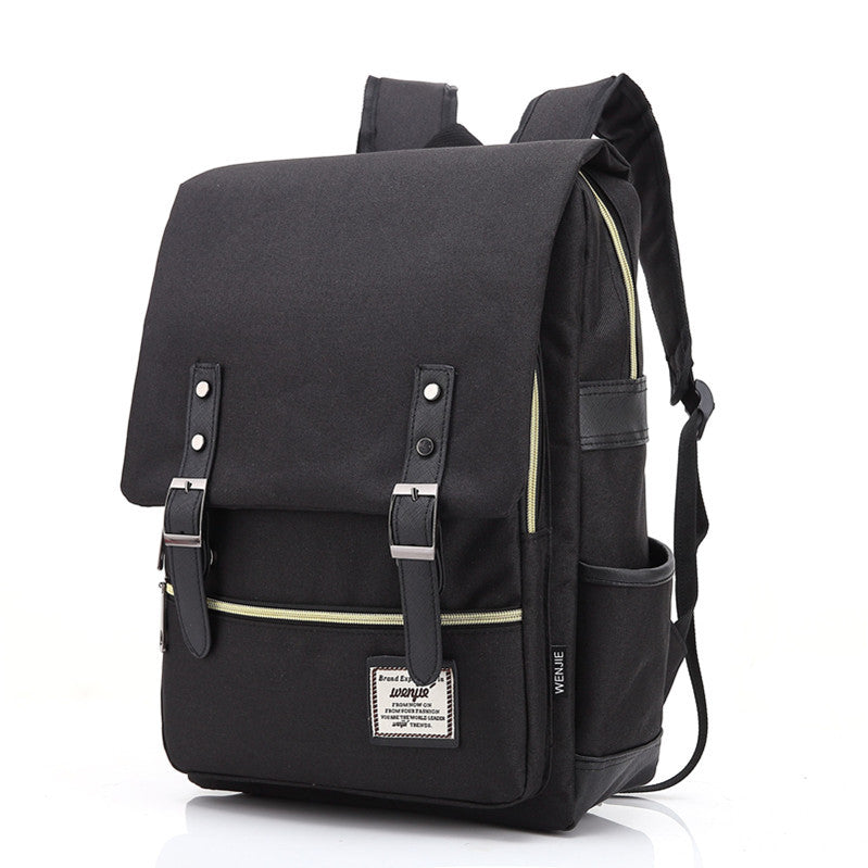 2026 New Style School Bag Korean Style Oxford Cloth Backpack Nylon Travel Bag Women's Outdoor Backpack Casual Men's Canvas