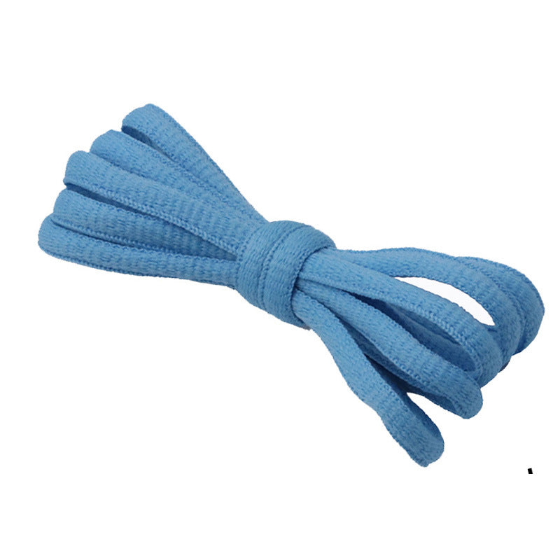 Kurojin Polyester Semi-Circular Shoelaces 6mm Wide Casual Shoes Sneakers Sports Shoes Canvas Shoes Tensile Strength 50N