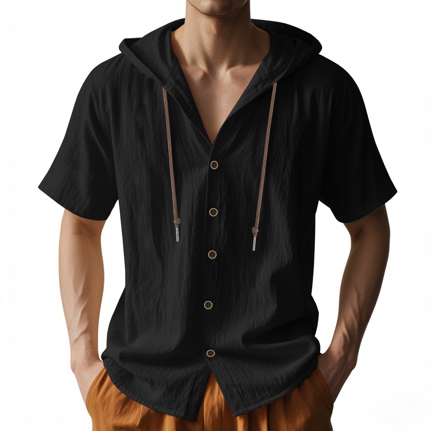 Cross-Border Amazon American Summer Men's Thin Breathable