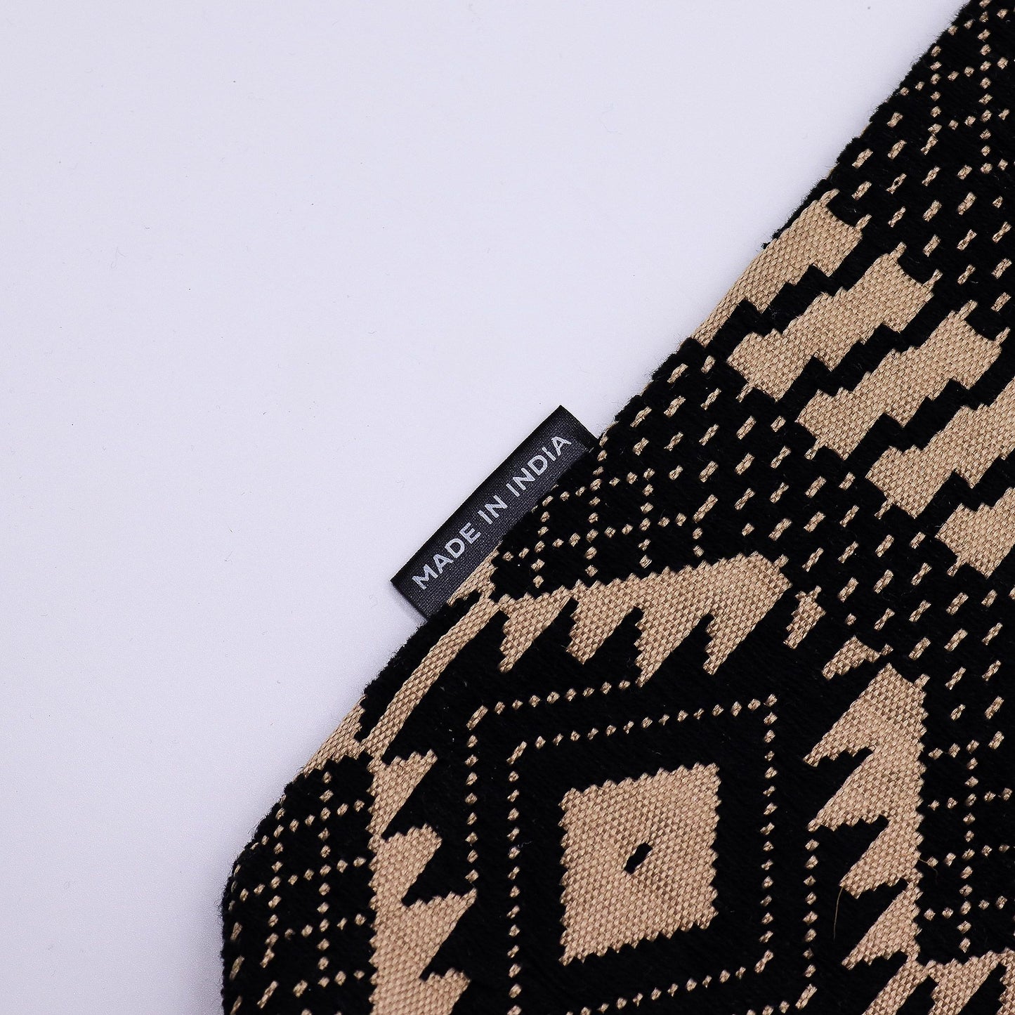 Nomad Sari Jacquard Natural Nomad Carryall Bags - Desert Loom