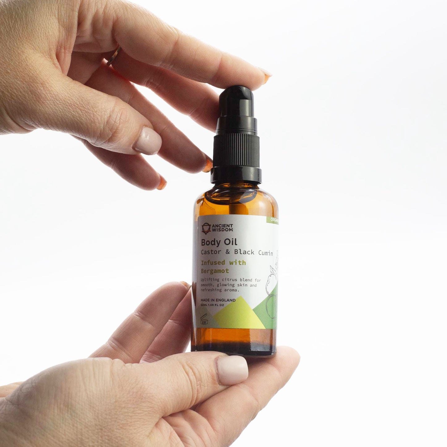 Organic Body Oil 50ml - Bergamot