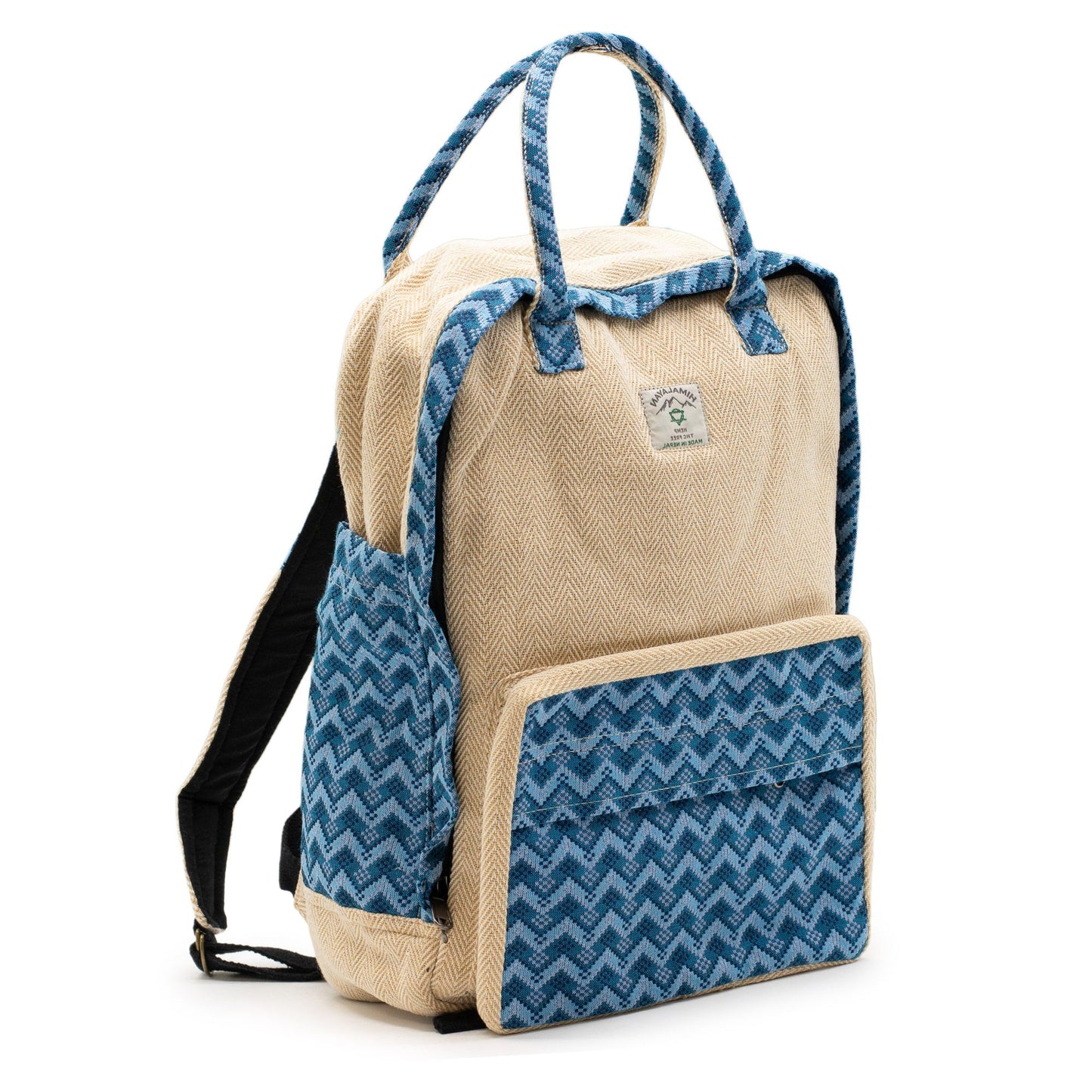 Large Kathmandu Backpack - Dhaka Design (39x28x13cm)