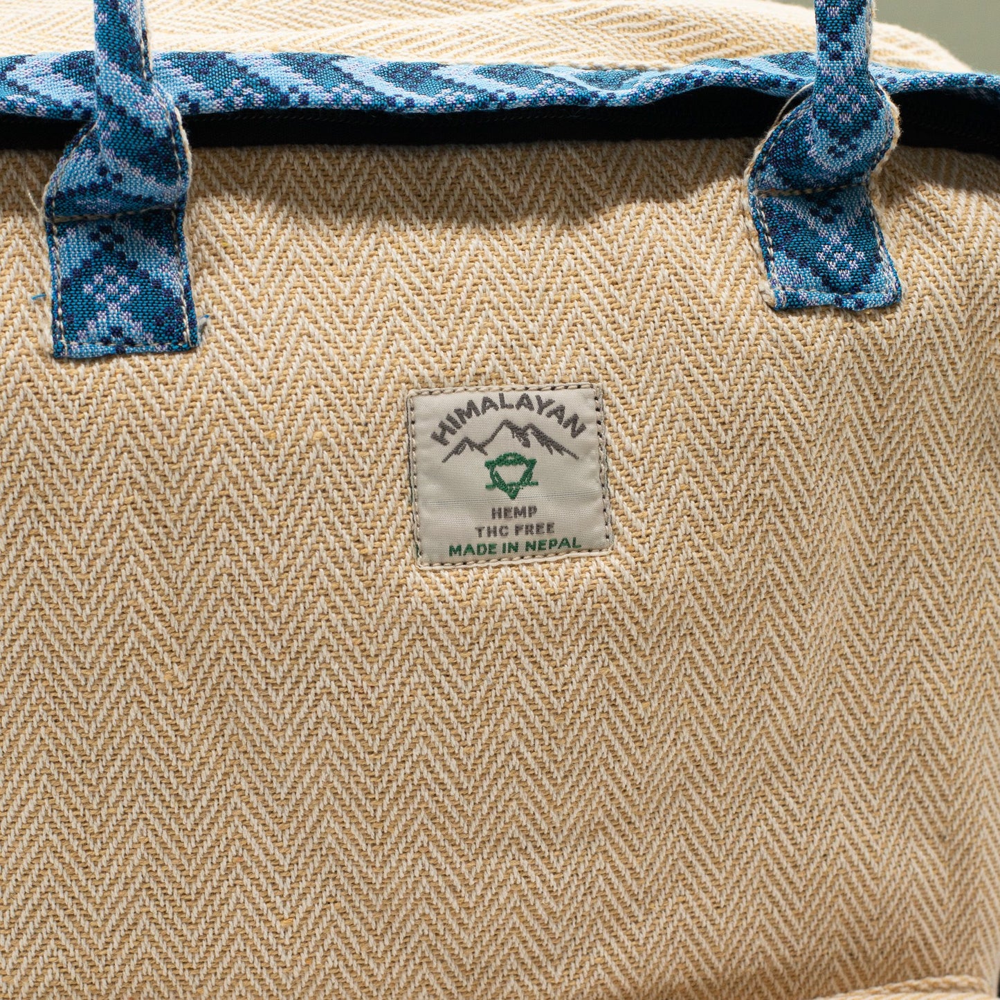 Large Kathmandu Backpack - Dhaka Design (39x28x13cm)