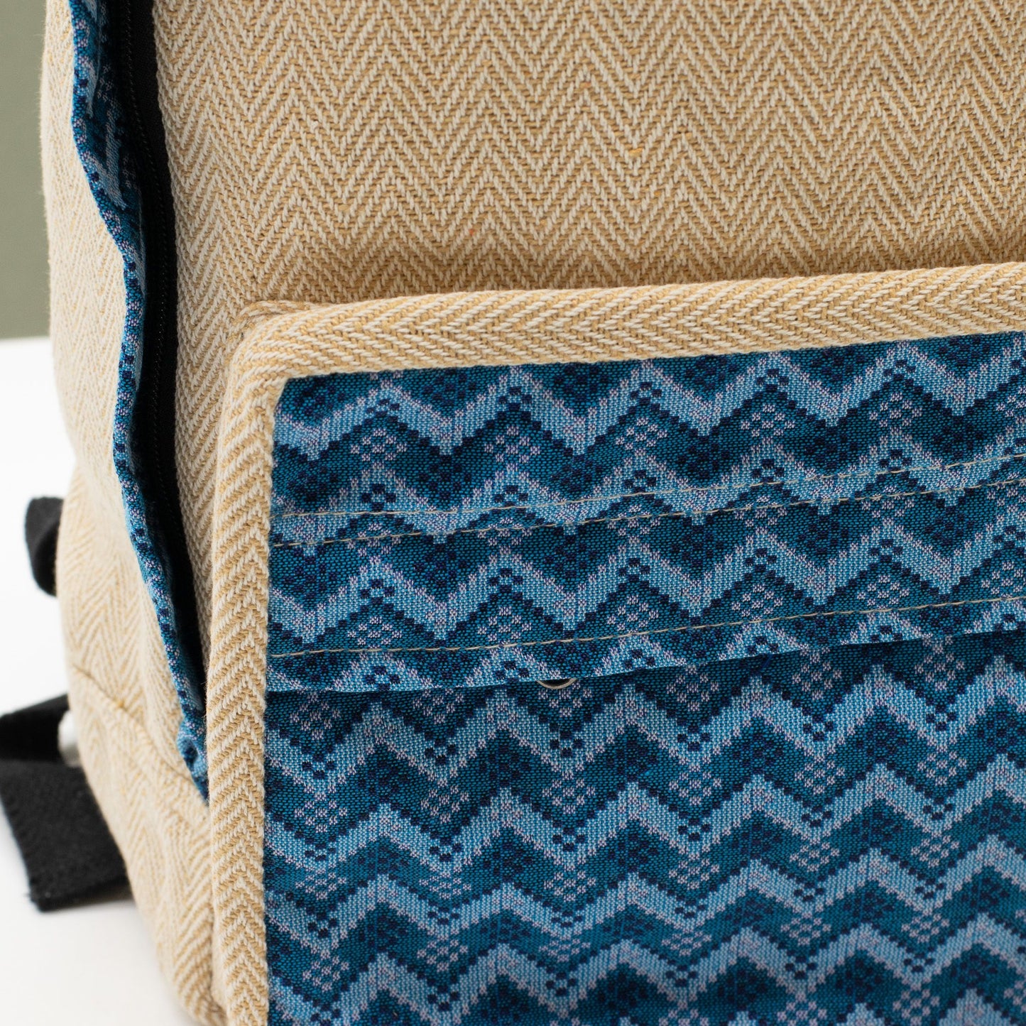 Large Kathmandu Backpack - Dhaka Design (39x28x13cm)