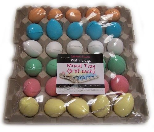 Bath Eggs in a Tray - Mixed Tray