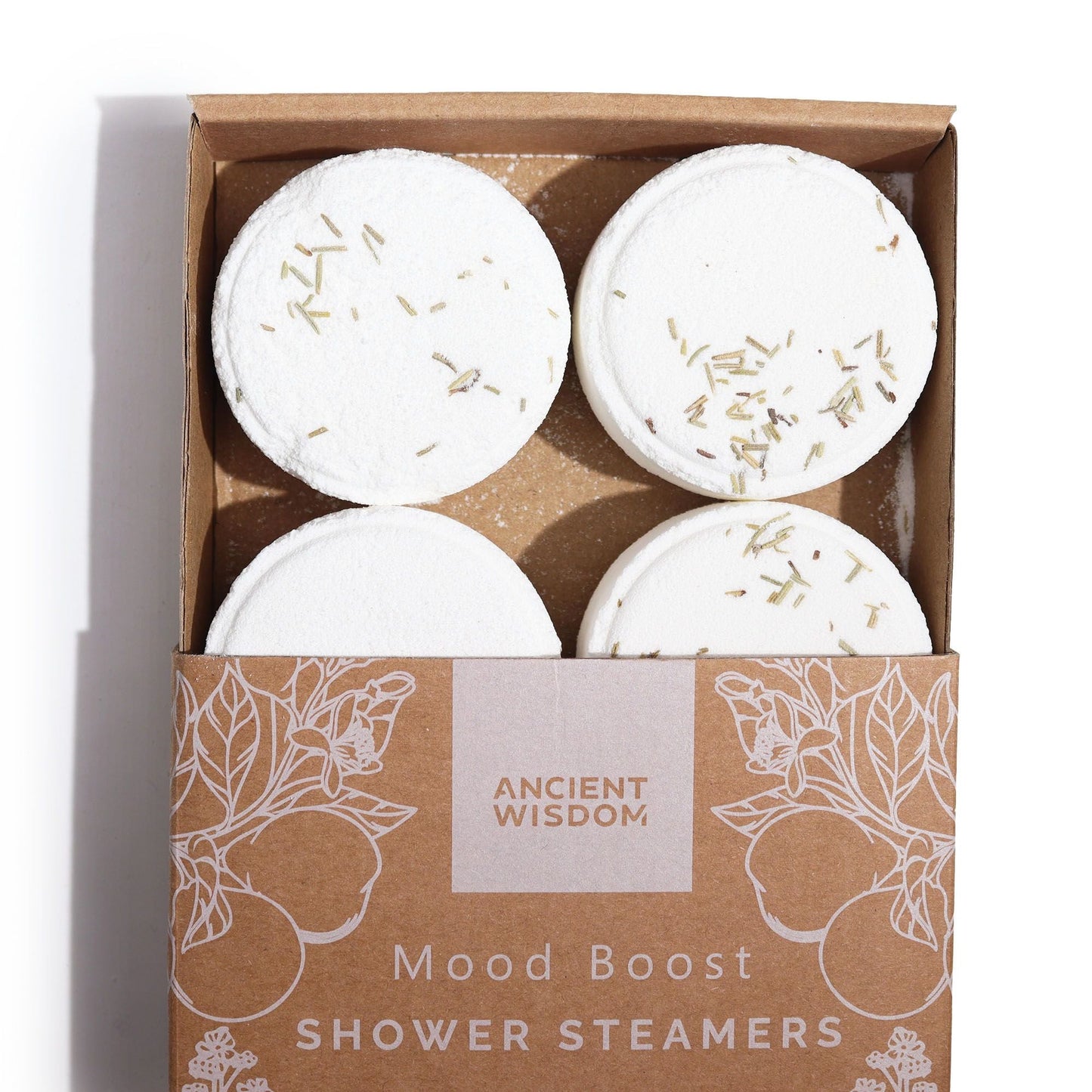 Zen Shower Steamers therapy gift set with natural essential oils and uplifting fragrance