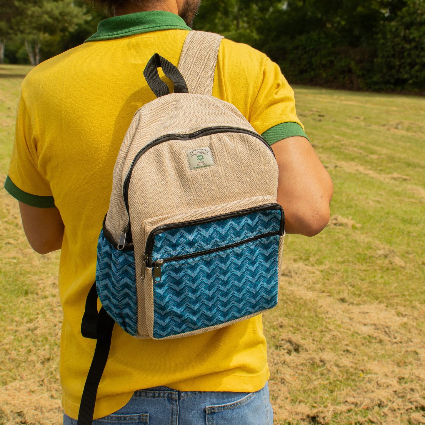 Standard Kathmandu Backpack - Dhaka Design (34x27x10cm)