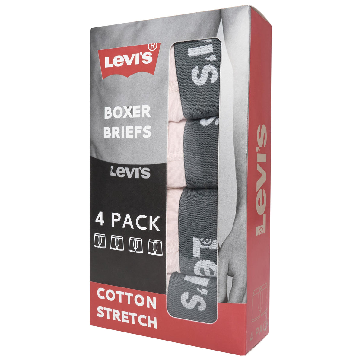 Levi's 4 Pack Boxer Briefs