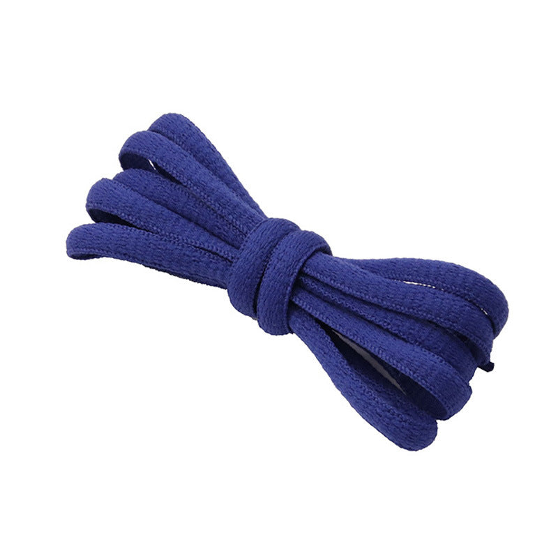 Kurojin Polyester Semi-Circular Shoelaces 6mm Wide Casual Shoes Sneakers Sports Shoes Canvas Shoes Tensile Strength 50N