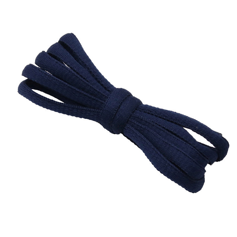 Kurojin Polyester Semi-Circular Shoelaces 6mm Wide Casual Shoes Sneakers Sports Shoes Canvas Shoes Tensile Strength 50N