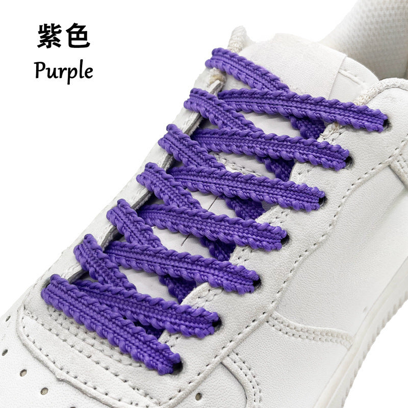 sneaker Wheat Ears Color Shoe Rope Lace Personalized Trendy Men's and Women's sneaker Shoelaces Adaptable Canvas Shoes Sneakers