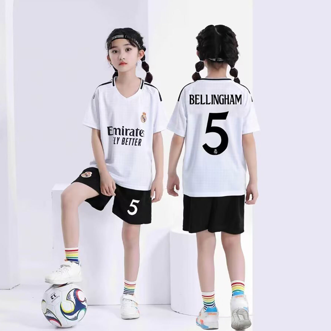 Football uniforms suit children's baby children's clothing jerseys boys and girls primary school students football training class team uniforms kindergarten