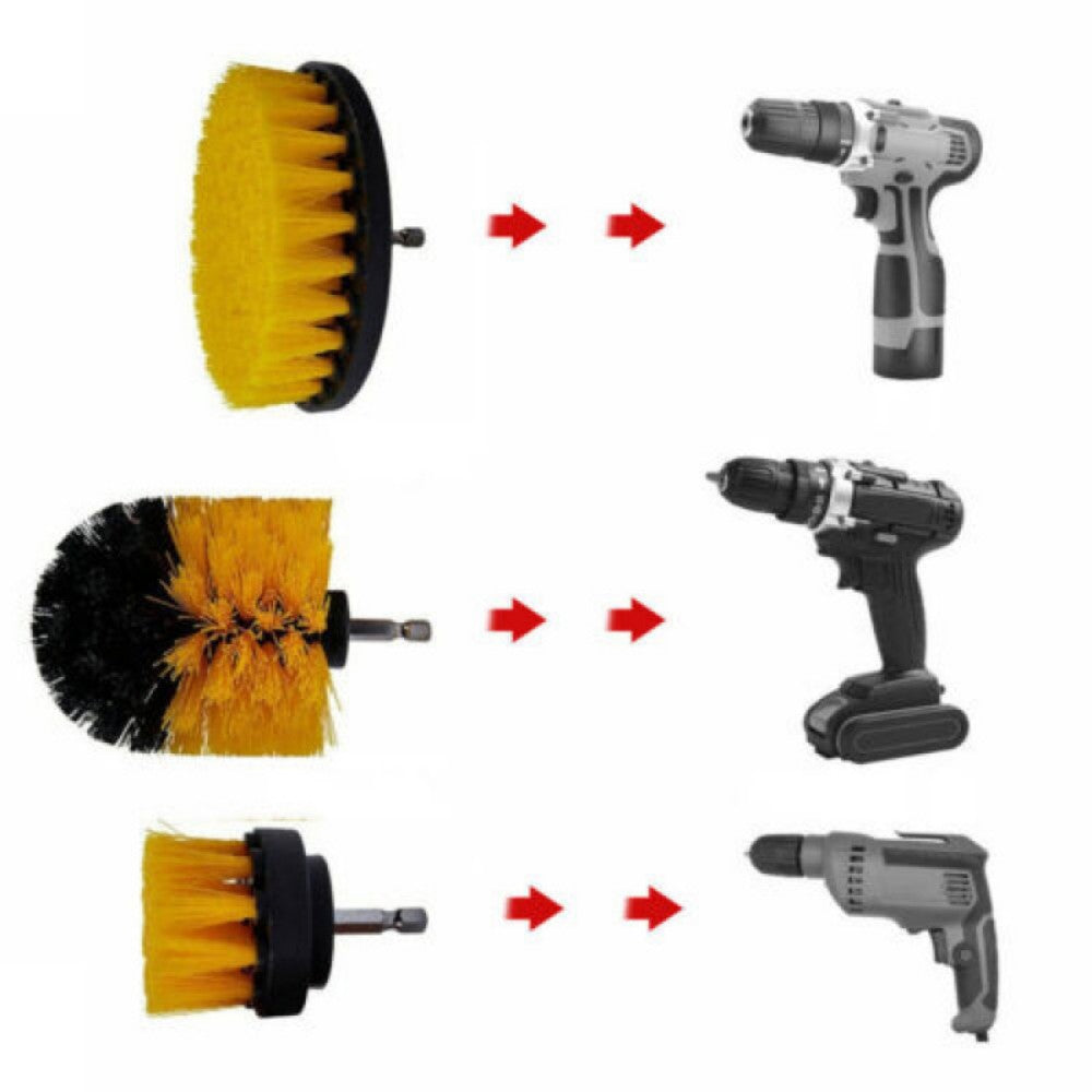 26PCS Car Cleaning Kit Auto Interior Exterior Detailing Brush Set w/Gloves Towel