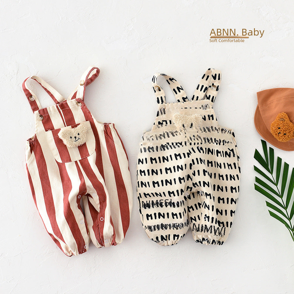 New Korean Style Ins Men's and Women's Baby Pants Baby