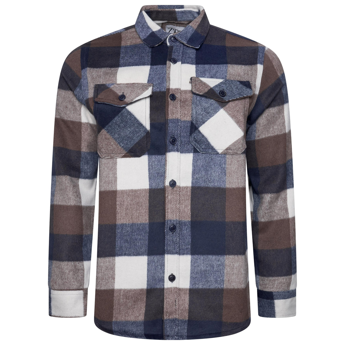 Ex High Street Brushed Cotton Overshirt