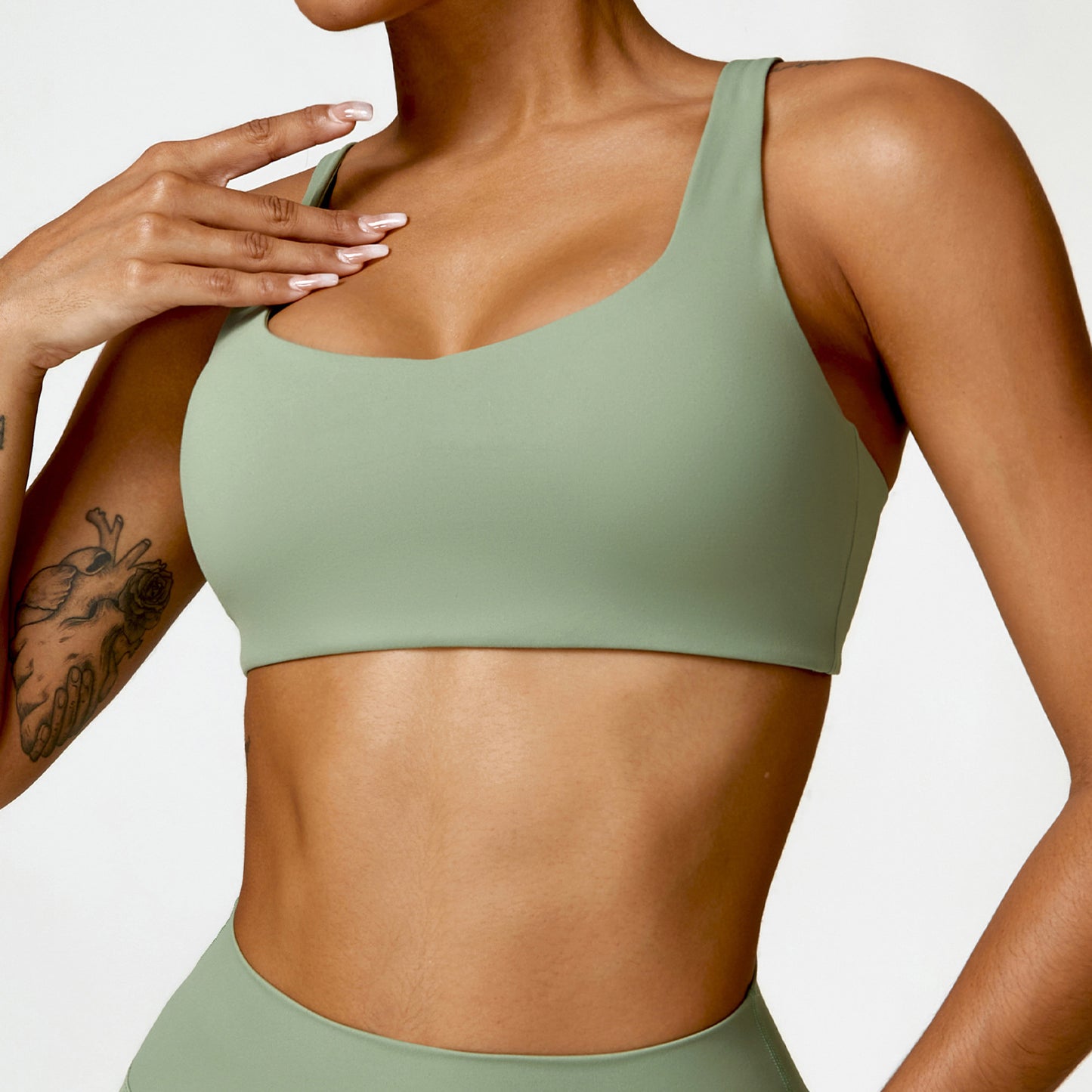 Zechuang shockproof tight quick-drying yoga clothes bra running beauty back sports underwear nude fitness vest 8518