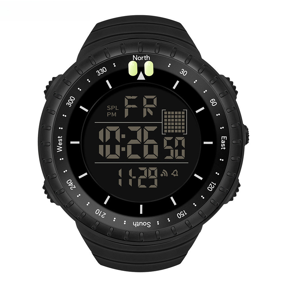 Factory Product Synoke Sports Electronic Watch Outdoor Mountaineering Multi-Functional Luminous Waterproof Large Dial Fashionable Commuter Watch