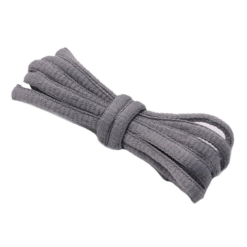 Kurojin Polyester Semi-Circular Shoelaces 6mm Wide Casual Shoes Sneakers Sports Shoes Canvas Shoes Tensile Strength 50N