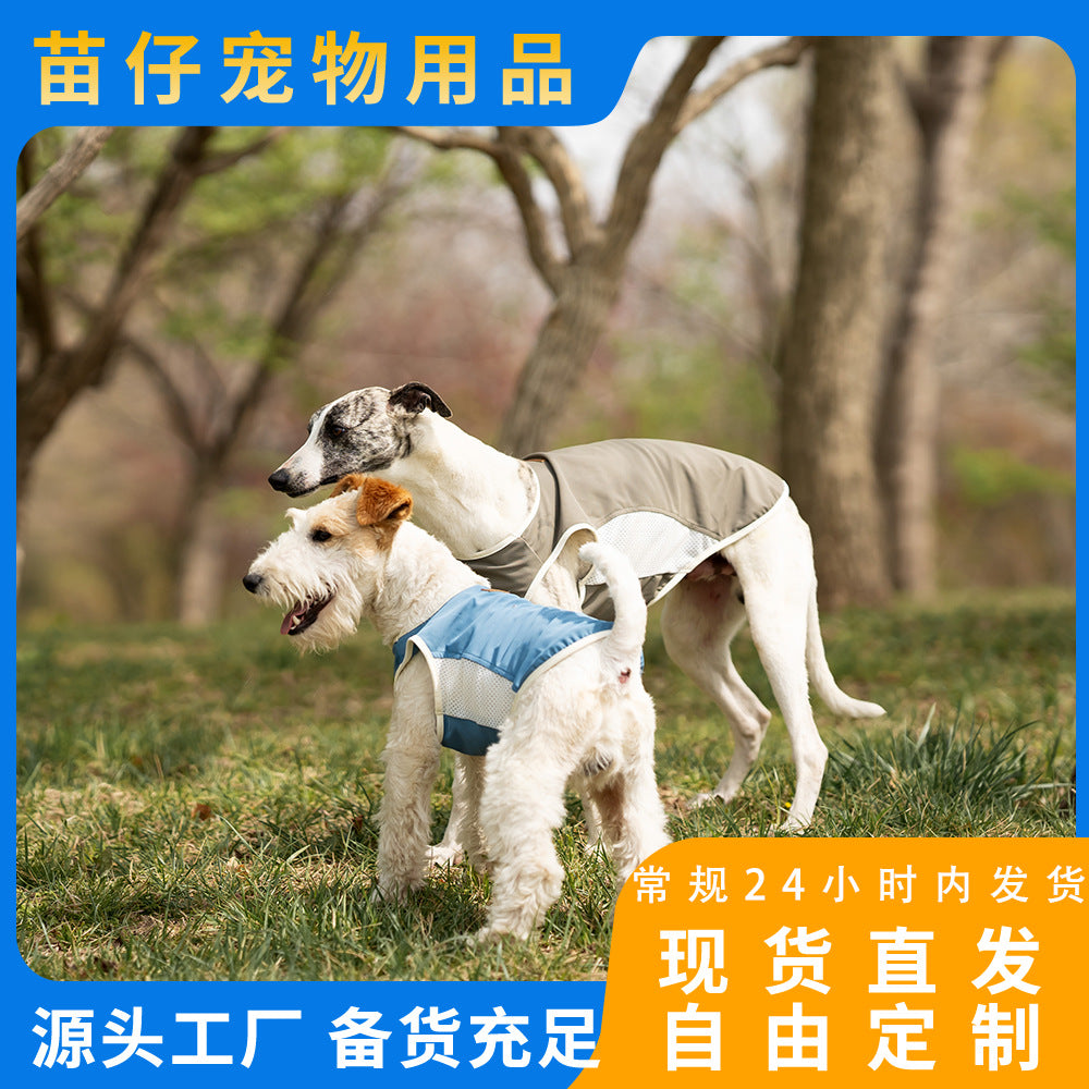 Dog Sun Protection Clothing Spring and Summer Mesh Breathable