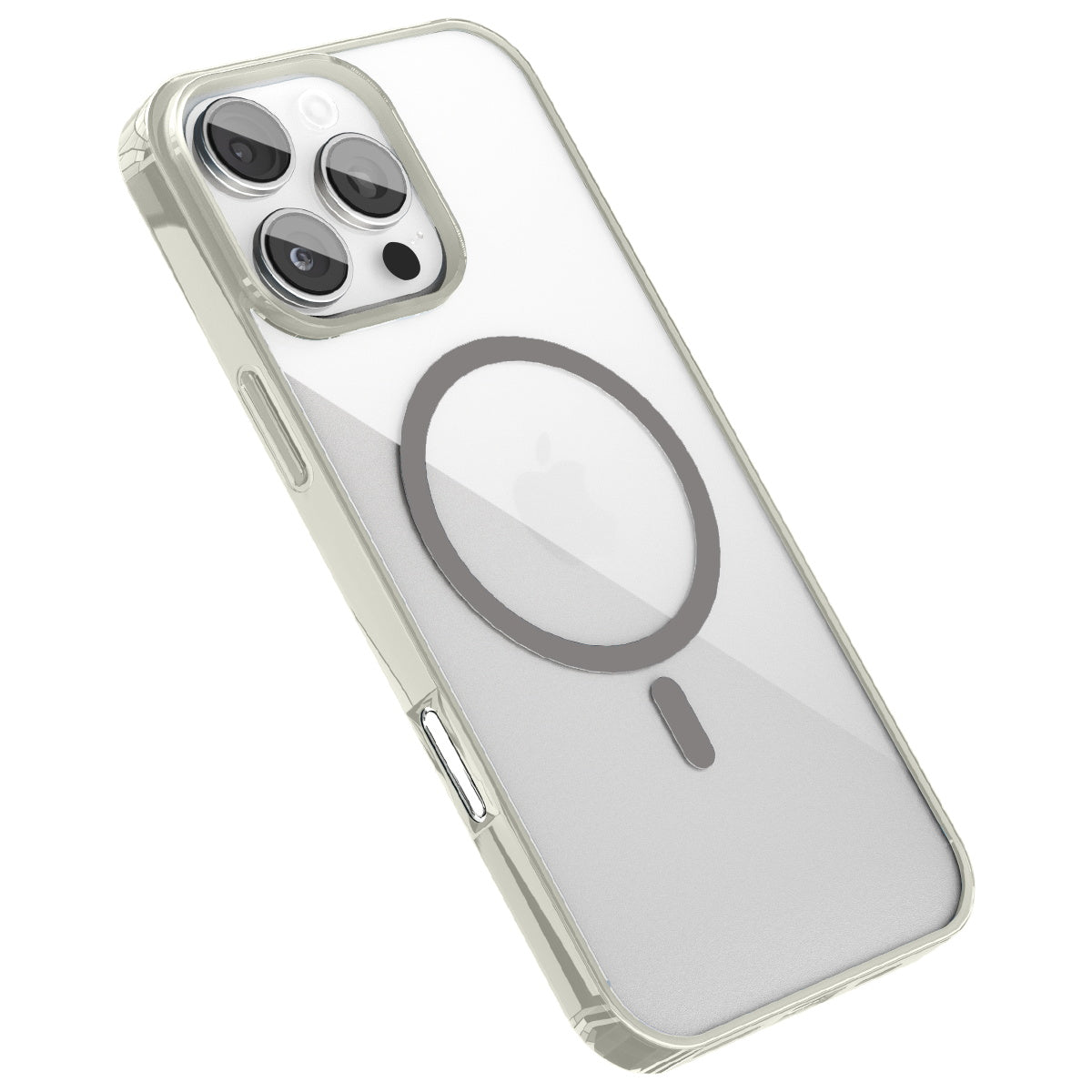 iPhone 16 Pro Crystal Clear Magnetic Slim-Fit Protective Case with MagSafe for Wireless Charging