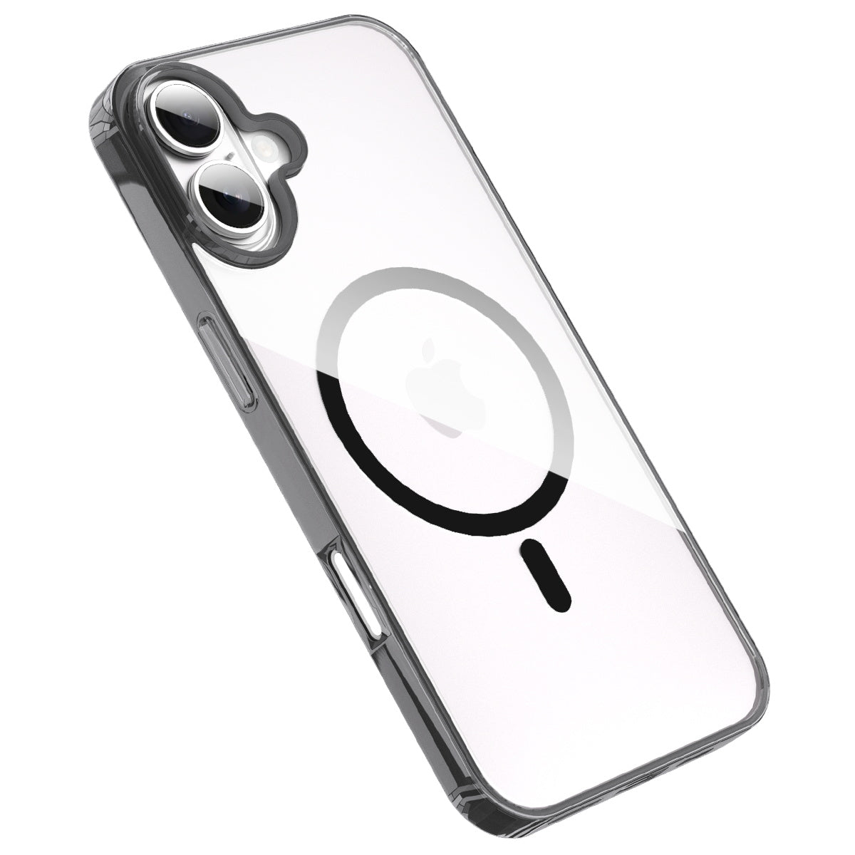 iPhone 16 Crystal Clear Magnetic Slim-Fit Protective Case with MagSafe for Wireless Charging