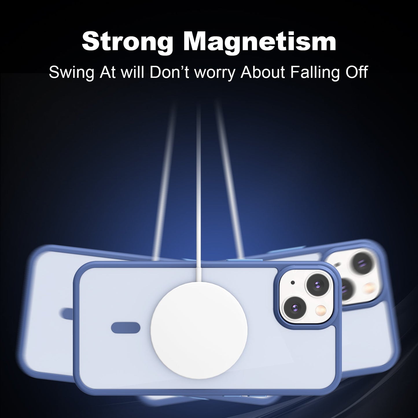 iPhone 15 Plus Smooth Touch Waterproof MagSafe Ultra Hybrid Phone Case