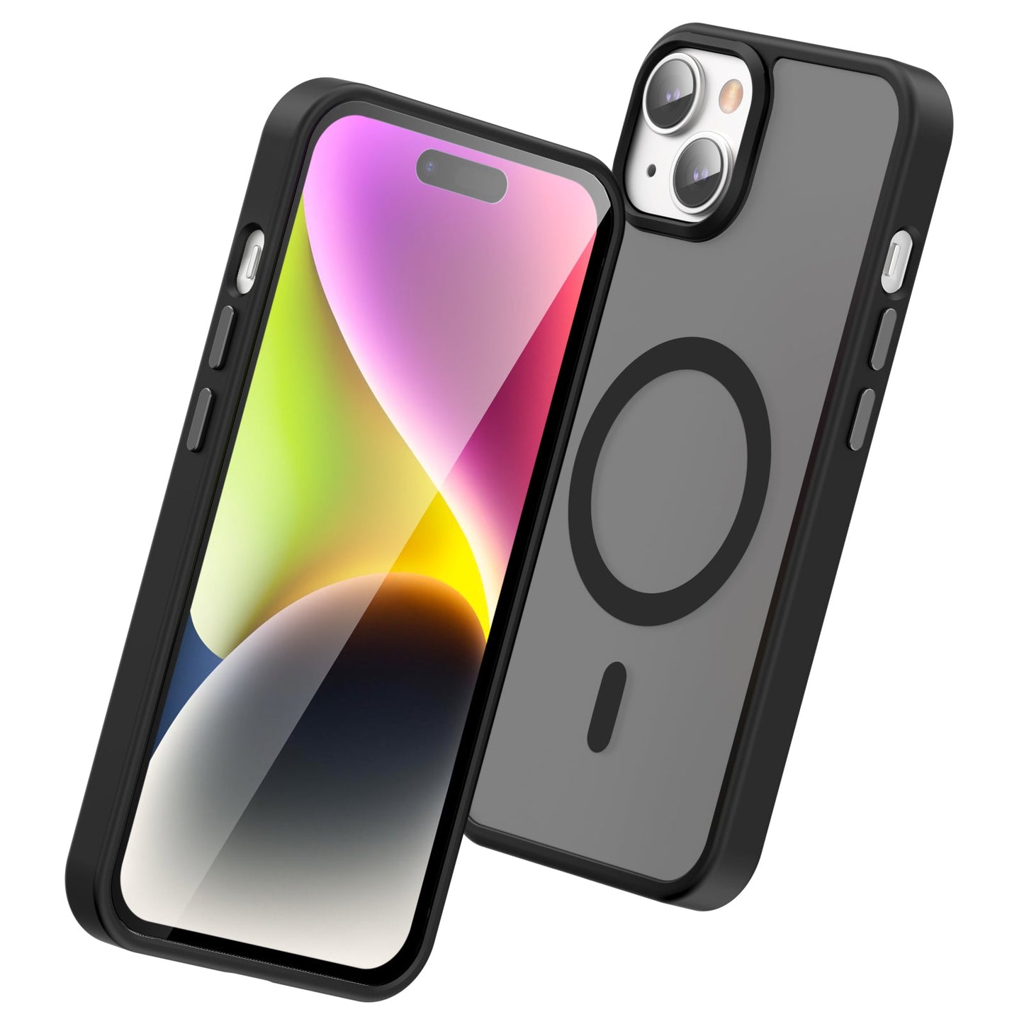 iPhone 15 Plus Smooth Touch Waterproof MagSafe Ultra Hybrid Phone Case