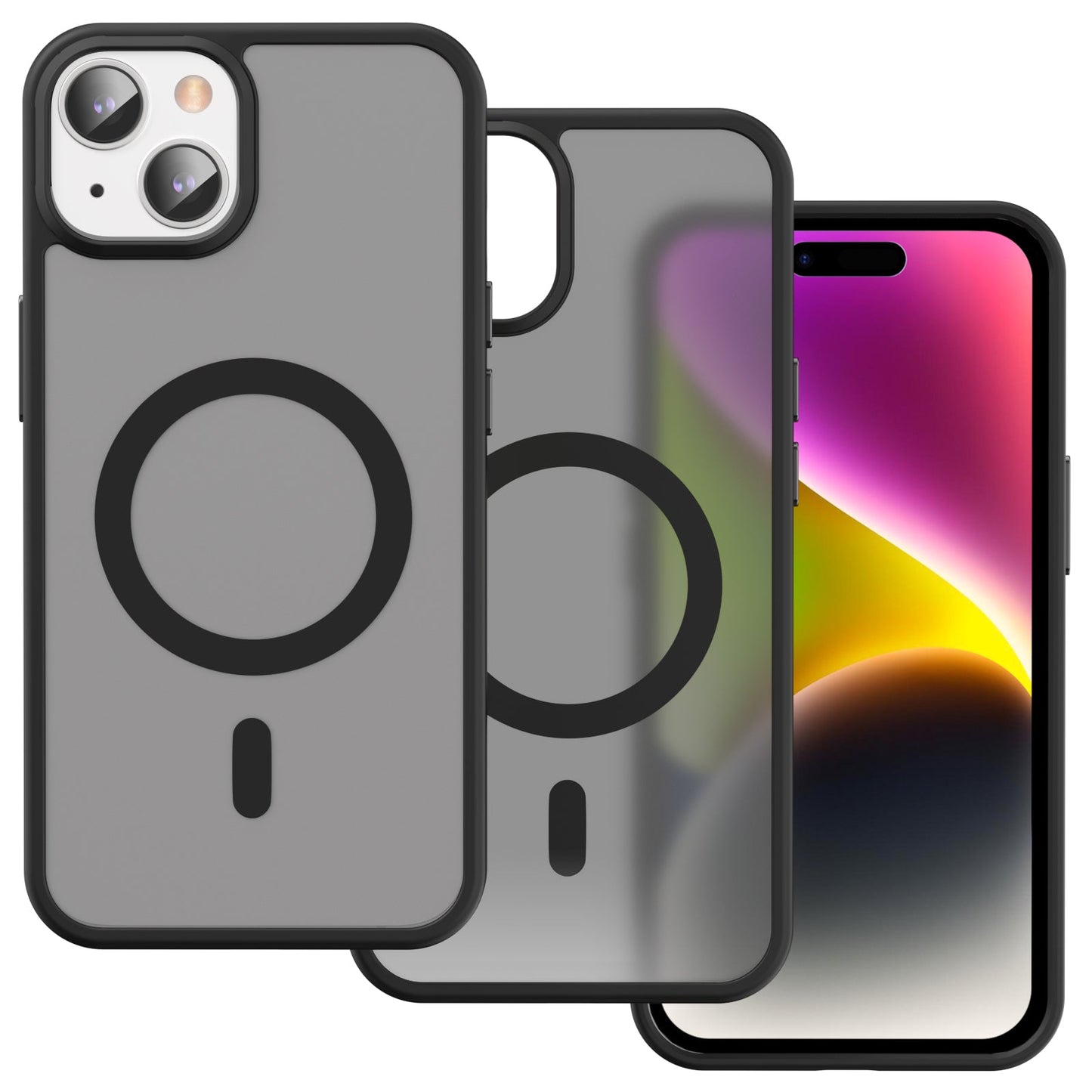 iPhone 15 Plus Smooth Touch Waterproof MagSafe Ultra Hybrid Phone Case