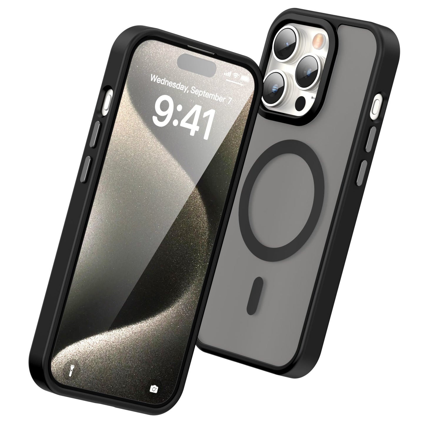 iPhone 15 Pro Max Smooth Touch Waterproof MagSafe Ultra Hybrid Phone Case