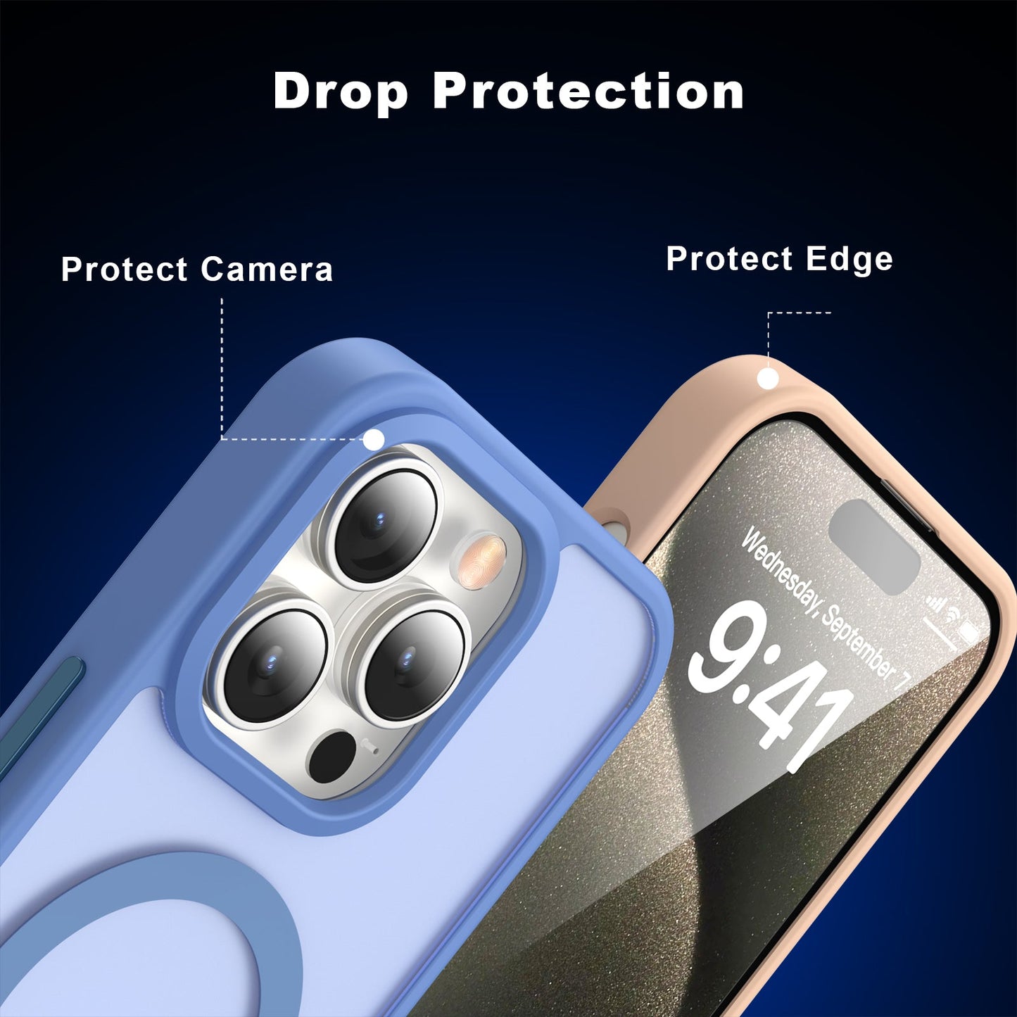 iPhone 15 Pro Max Smooth Touch Waterproof MagSafe Ultra Hybrid Phone Case