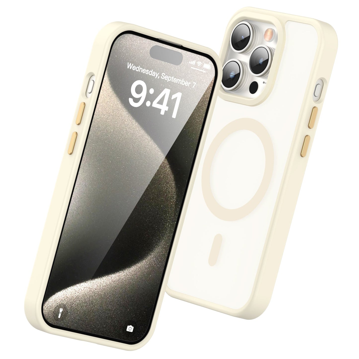 iPhone 15 Pro Max Smooth Touch Waterproof MagSafe Ultra Hybrid Phone Case