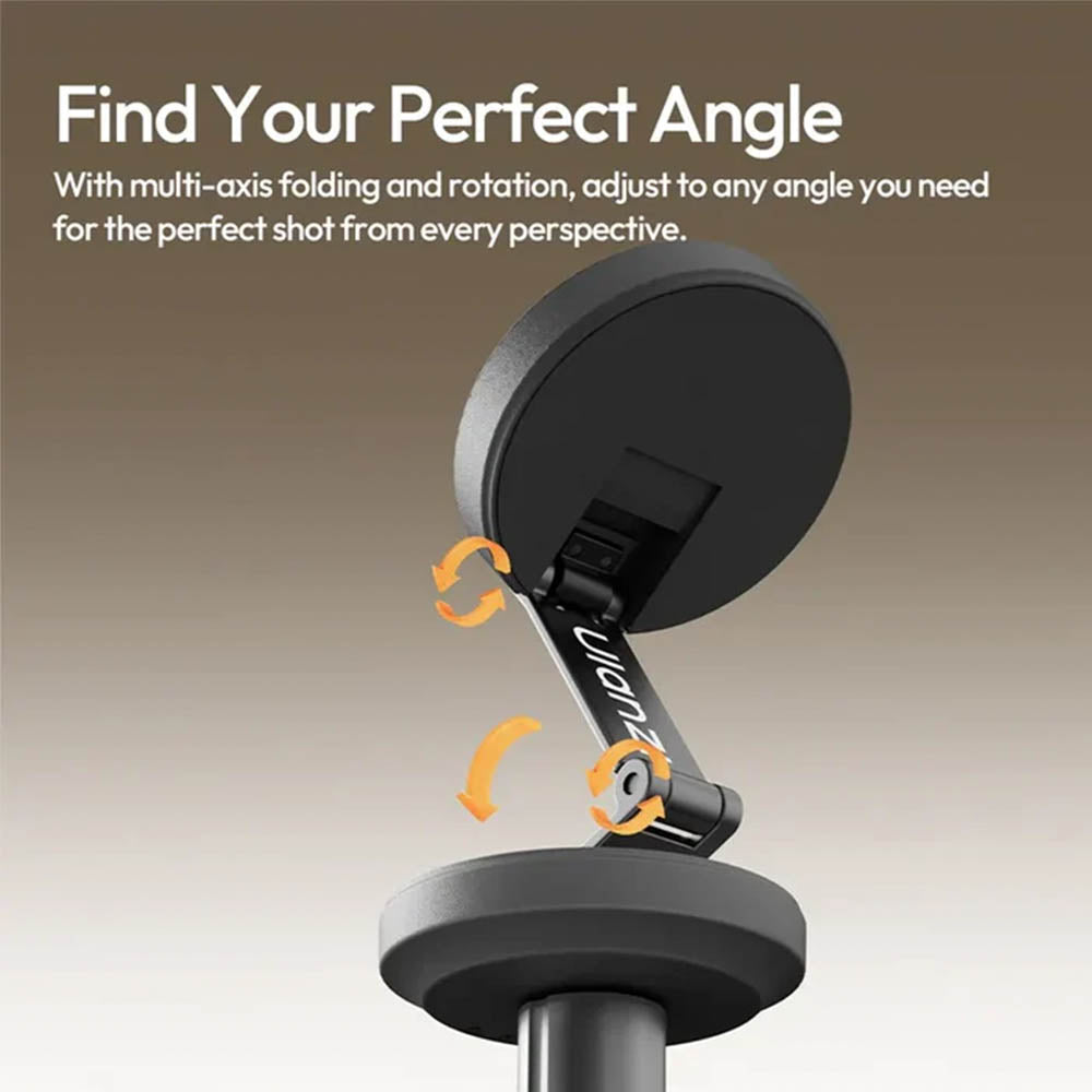 MT85 Torch Master Snap V2 Portable Phone and Camera Magnetic Tripod (Black)