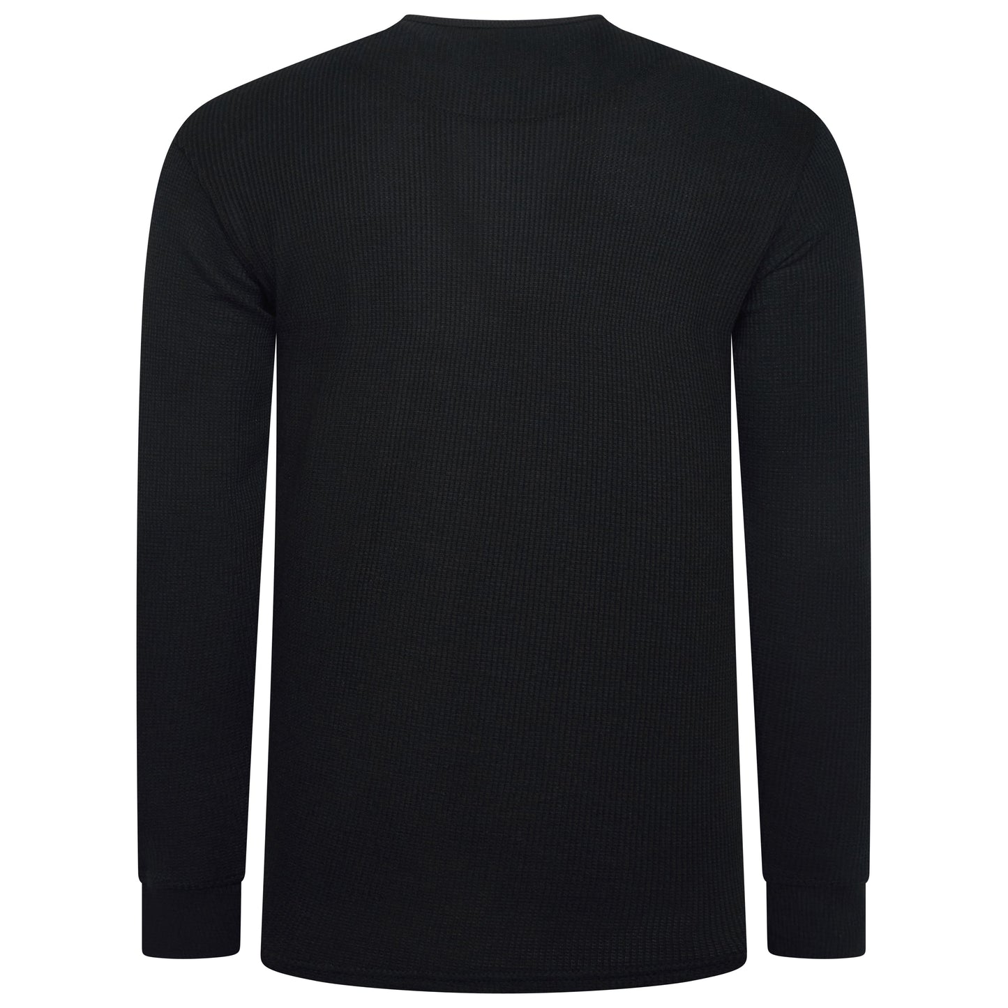 One Brand Crew Neck Waffle Knit T-Shirt